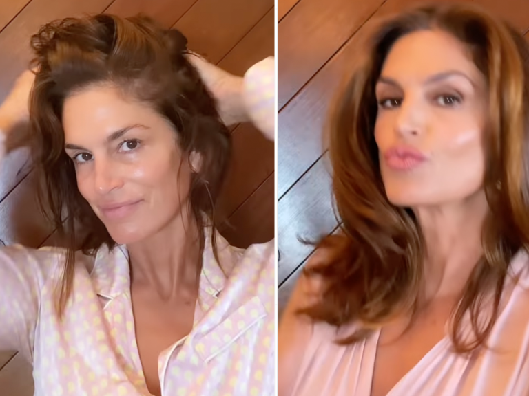 Cindy Crawford pokazuje świecącą skórę w selfie bez makijażu Portal Beauty