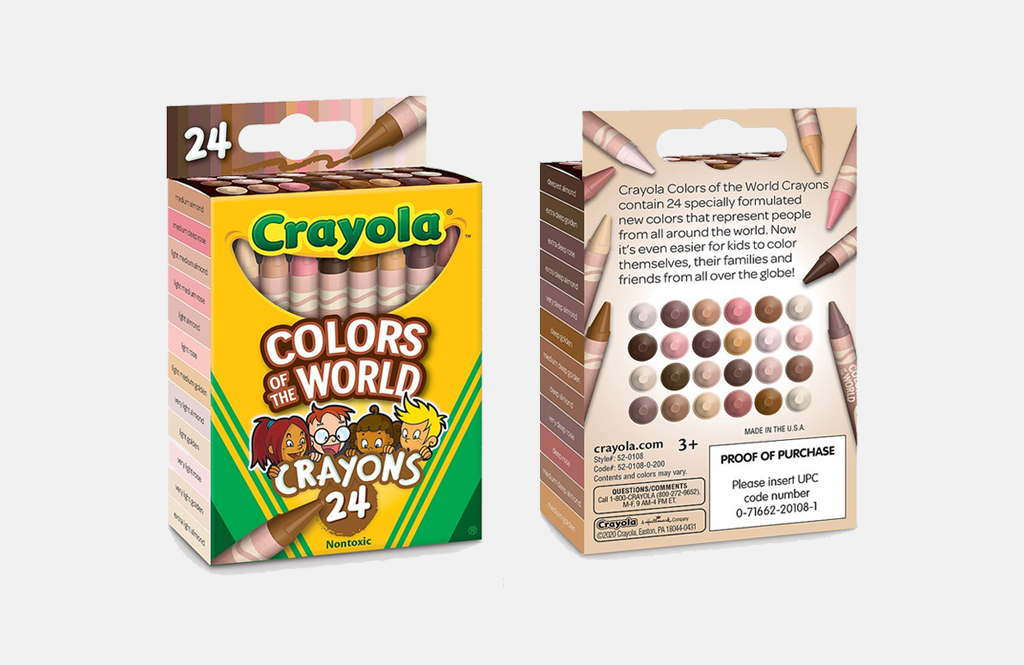 Colours of the World' Crayola set represents 40 different skin