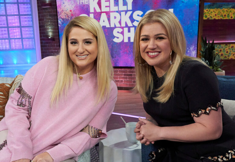 Meghan Trainor and Kelly Clarkson Talk Facial Hair