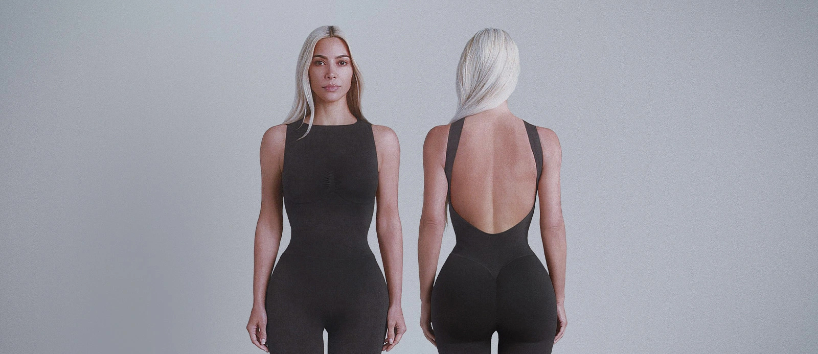 I'm a size 18 and I tried Kim Kardashian's long-sleeve SKIMS bodysuit  this is how it went