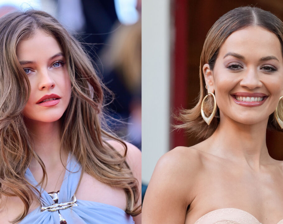 Side-by-side image of Barbara Palvin and Rita Ora