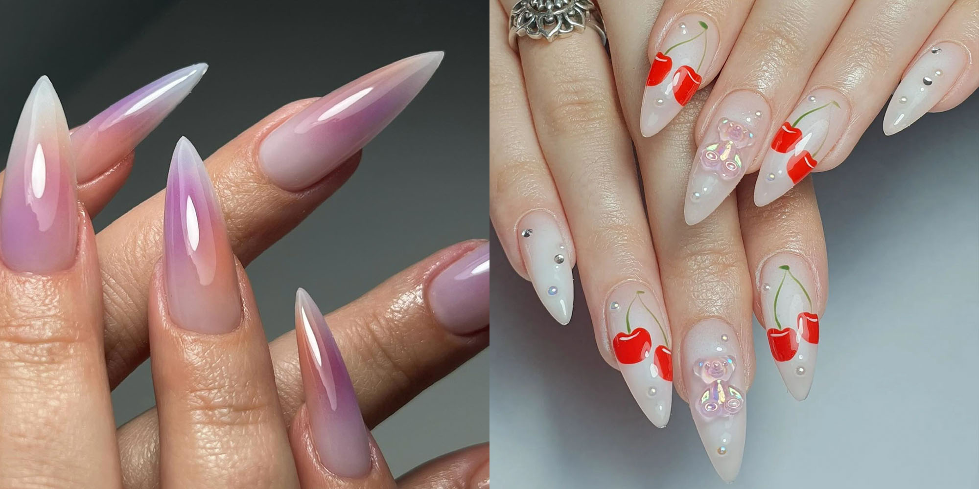 23 Stiletto Nail Designs to Encourage Your Subsequent Razor-Sharp Set