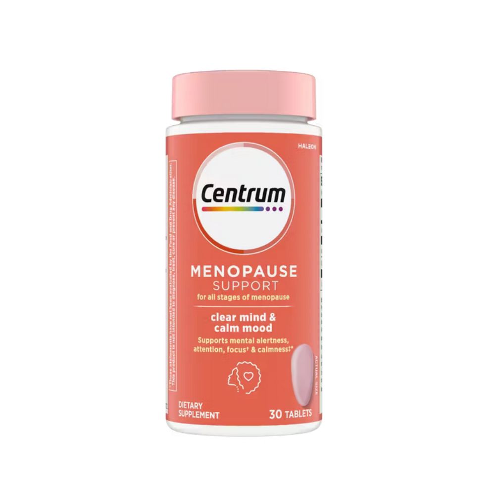 Centrum Clear Mind and Calm Mood Menopause Support Tablets