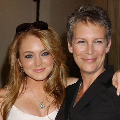 Lindsay Lohan and Jamie Lee Curtis in the early 2000s