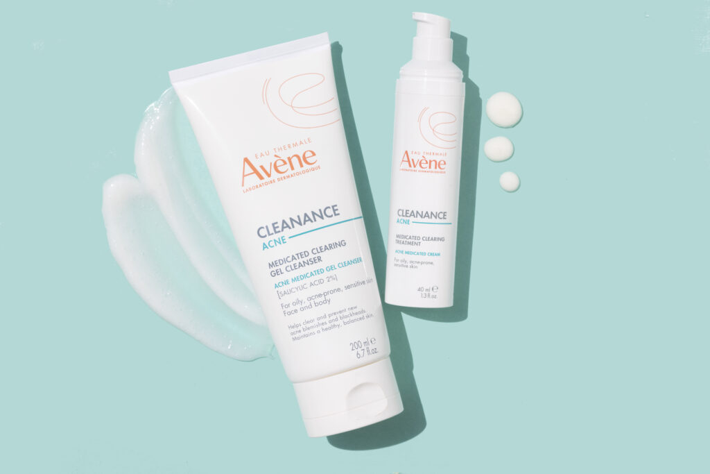 avene cleanance acne treatment and cleanser