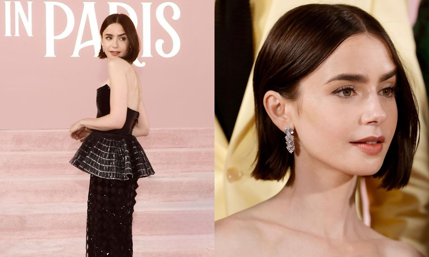 Each Magnificence Product Lily Collins Simply Wore on the Crimson Carpet