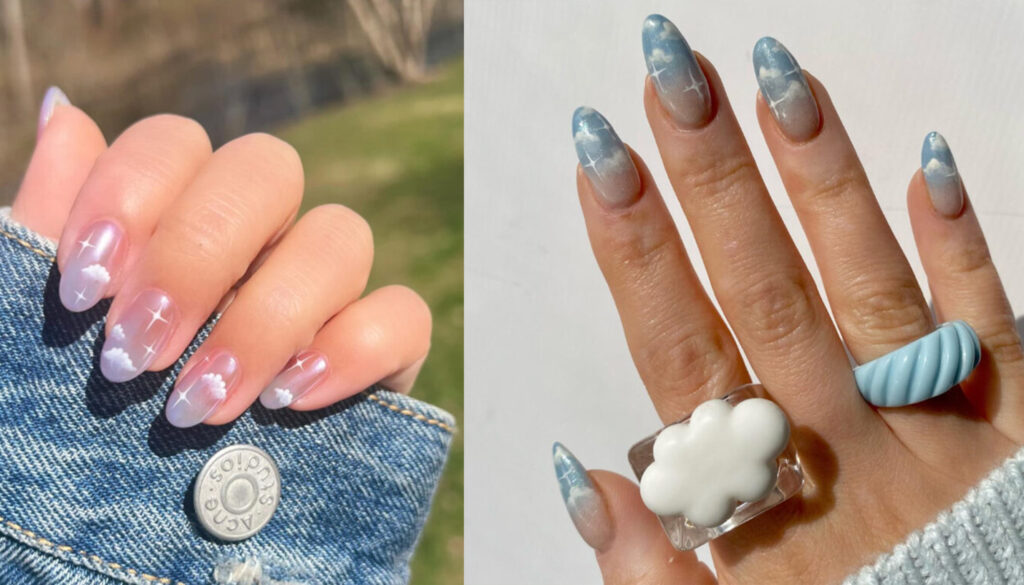 11 Cloud Nail Manicures We Can’t Stop Dreaming About featured image