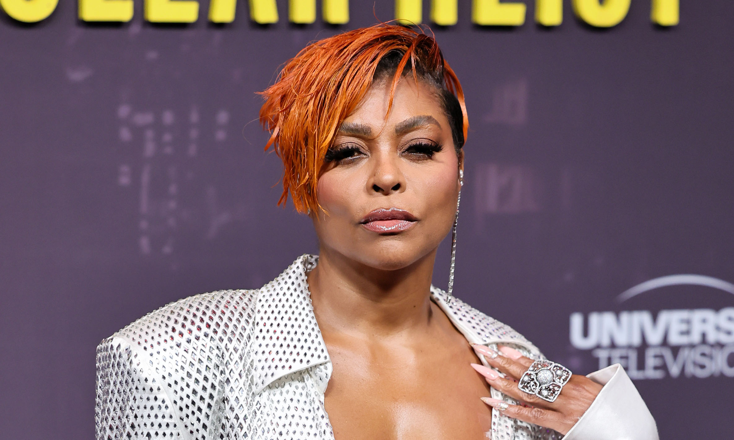 Taraji P. Henson Debuts Stylish Pumpkin Pixie