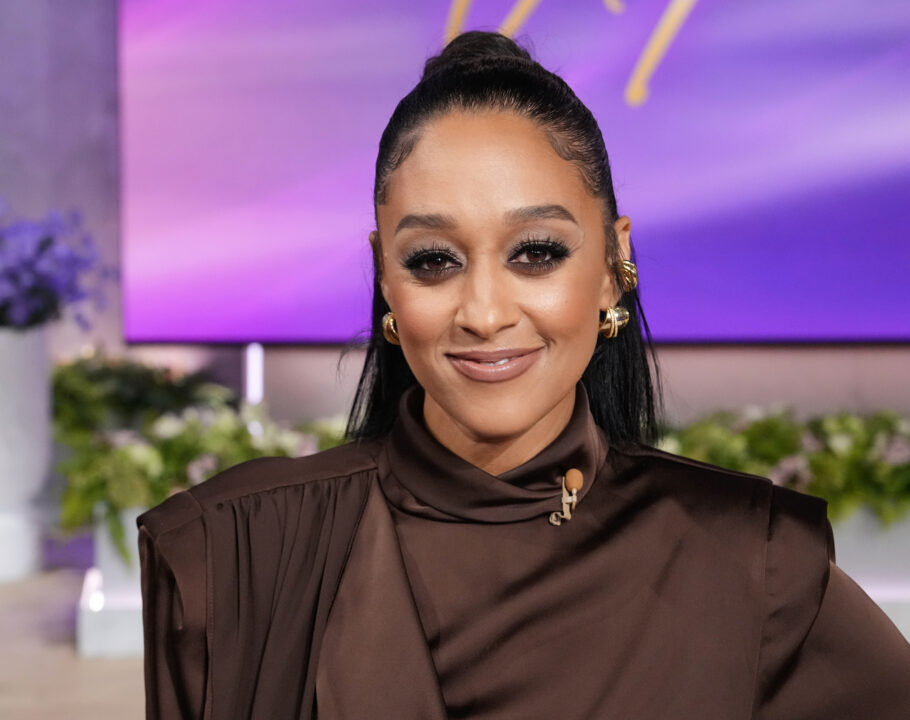 Tia Mowry appears on "The Jennifer Hudson Show" airing on October 11, 2024 in Burbank, California.