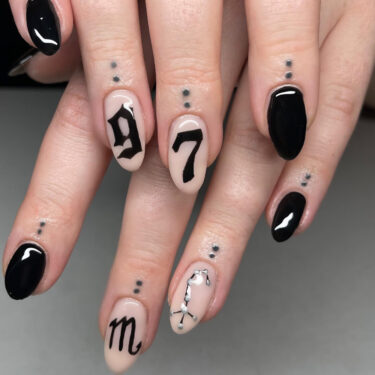 scorpio birth year nails