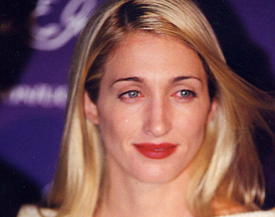 Carolyn Bessette Kennedy at the 1998 Fire and Ice Ball in Los Angeles.