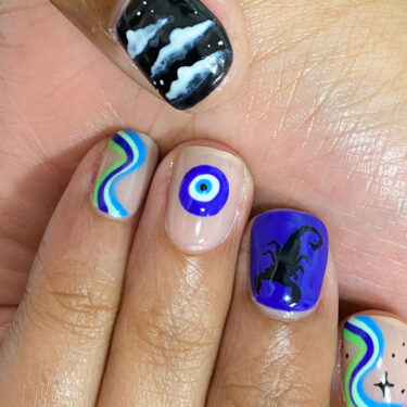 scorpio nails