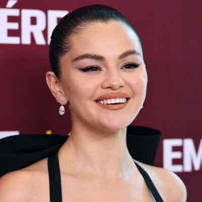 Selena Gomez attends the 62nd New York Film Festival - "Emilia Pérez" - Red Carpet at Alice Tully Hall, Lincoln Center on September 30, 2024 in New York City.