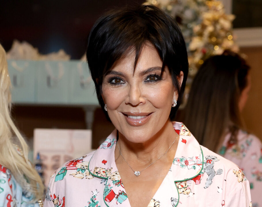 Kris Jenner attends Kathy and Nicky Hilton's Annual Holiday Printfresh Pajama Launch Party Benefitting Animal Haven and Camp Cocker Rescue on November 18, 2024 in Los Angeles, California.